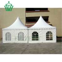 High Quality 6x6m Outdoor aluminum Pagoda marquee tent for event 4x4m tent