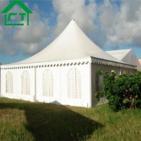 5x5m Commercial Exhibition Pagoda Tent With Decoration For Sale