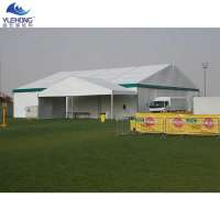 Temporary 5x8 pvc roof sandwich sidewall warehouse tent for storage