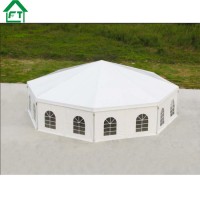 High Quality Luxury Glass Marquee Tents With Colorful Roof Lining