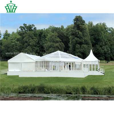 Big Clear Span Aluminum High Peak Tents for Events